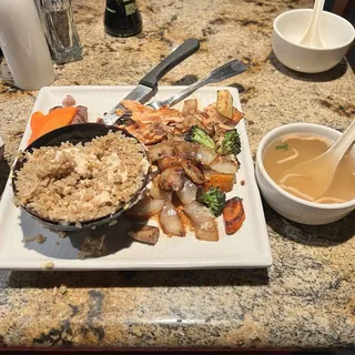 Hibachi Calamari Entree