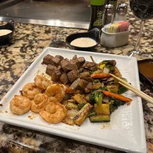 Hibachi combo