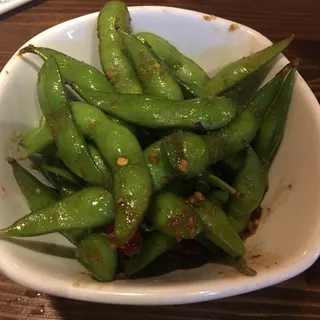 Garlic Edamame