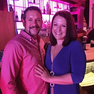 Private engagement party at Barcadia's Ohm Lounge.