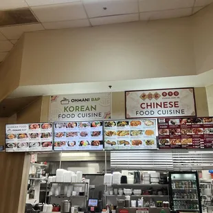 sushi and sashimi, interior