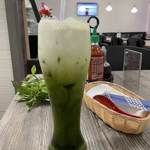 Green Thai Tea.