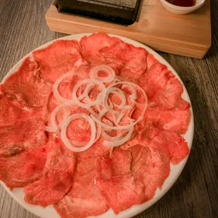Flaming Beef Tongue / Lưởi Bò khè Lửa