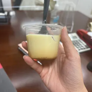 Flan is good