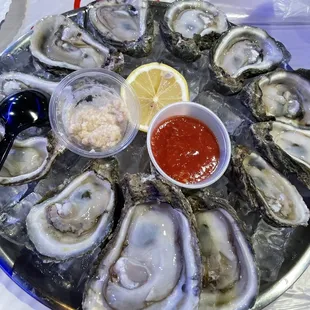 oysters and mussels, oysters, food, mussels, shellfish