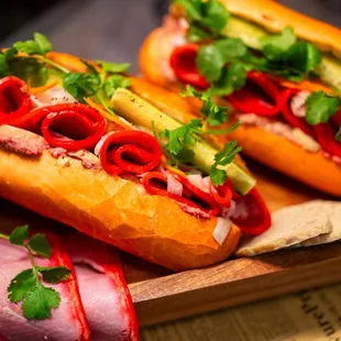 True Vietnamese flavor with Classic banh mi