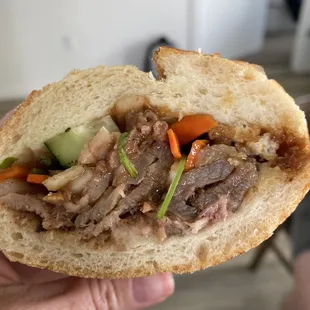 Banh MI with Grilled Pork