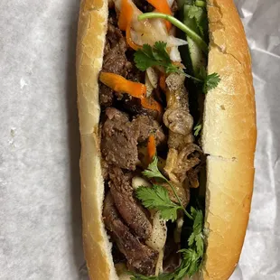 Banh MI with Grilled Pork