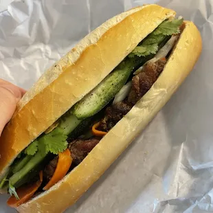 Grilled Pork Banh Mi