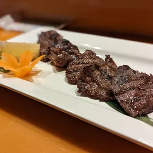 Grilled steak