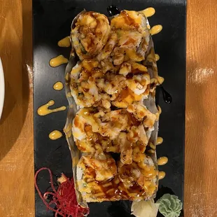 Popcorn Shrimp Roll