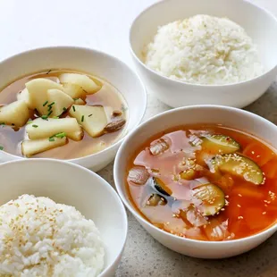 Beef &amp; Mu Radish Soup
Spicy Potato Stew