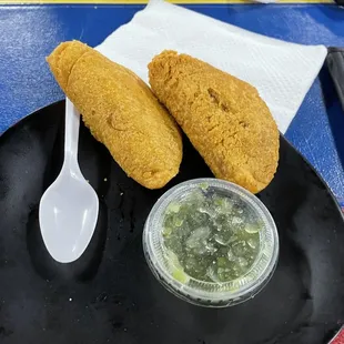 Empanada beef.