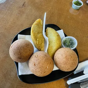 Bunuelo and Empanada