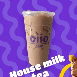 House Milk Tea- Sweetened Black Tea with Milk