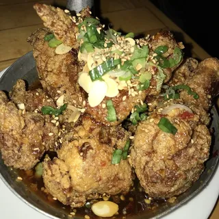 Fried Garlic Chicken (Sambal Or Sweet)