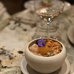 Beautiful uni entree