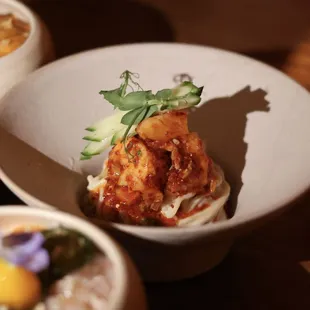 Soy Marinated Crab in Prix-Fixe Menu * @eat_with_lily (food ig)