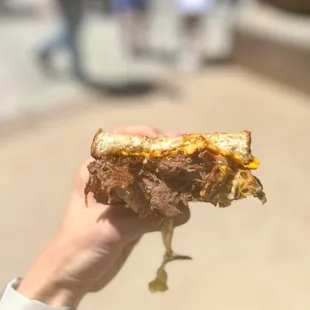 Brisket Grilled Cheese