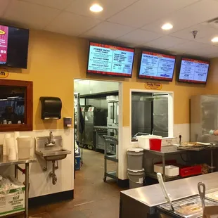 a man working in a restaurant