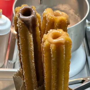 a row of churrons