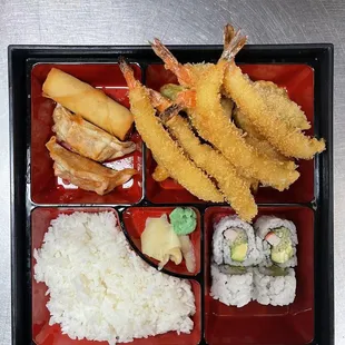 Shrimp Tempura - Bento Box