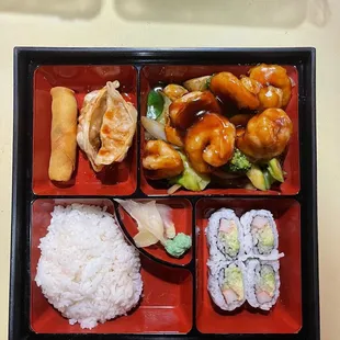 Shrimp Teriyaki - Bento Box