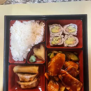 Salmon Teriyaki - Bento Box