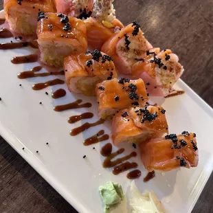 This their name sake roll!  I never had mango in a roll before!  Me likey!!