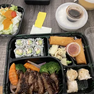 Teriyaki Beef Dinner Box