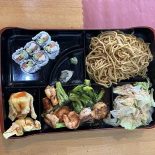 Shrimp Bento Box