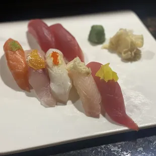 (10/6/24) Sushi appetizer + Tuna nigiri