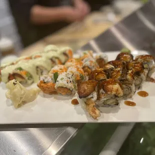 a plate of food