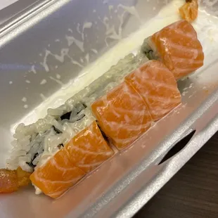 This sushi was terrible.