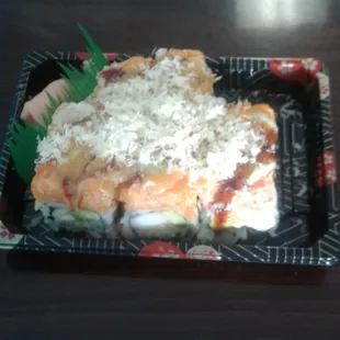 I just come back today order two sushi roll, one is ninja roll,the other one is fire island roll,this is the best sushi I've ever had.