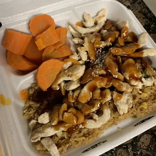 Habachi Chicken Lunch