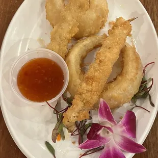 Shrimp tempura