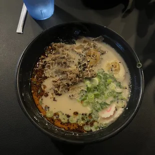 Make your own ramen bowl