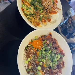 Poke bowls build your own