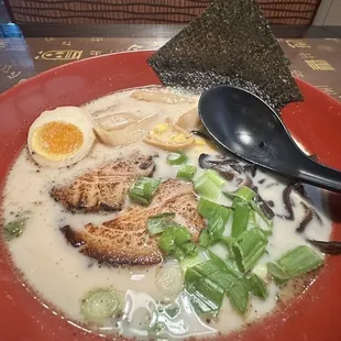 Tonkotsu ramen