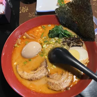 Spicy miso ramen