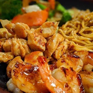chicken and shrimp hibachi