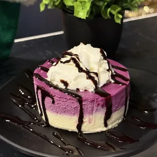 taro cheesecake