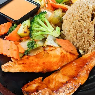 salmon hibachi