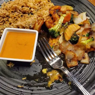 Shrimp hibachi