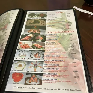 Menu (September 2024)