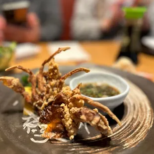 Soft shell crab  appetizer