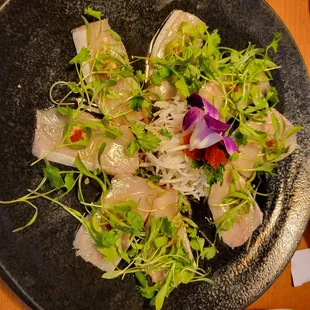 yellow tail carpaccio