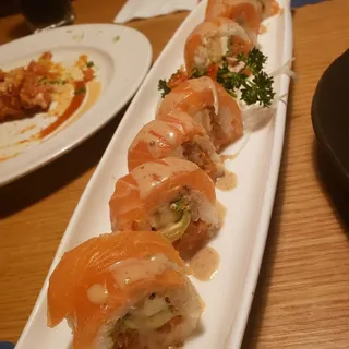 Salmon In-N-Out Roll