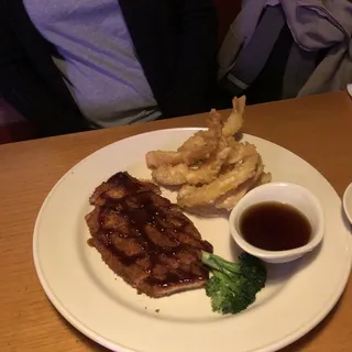 Chicken Katsu and Mixed Tempura Bento Combination